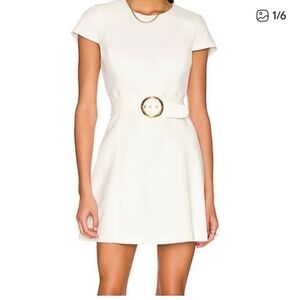 Amanda Uprichard Capello Dress Ivory